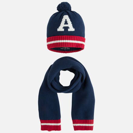 čiapka - šál set / Hat-scarf set           