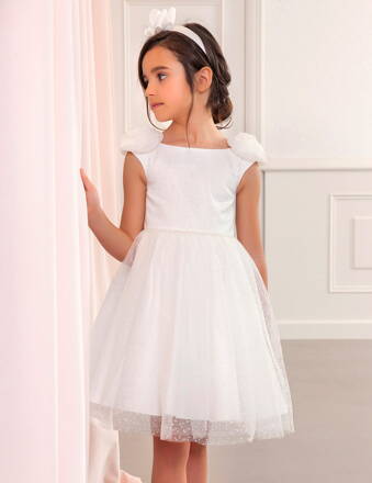 Trblietavé tylové šaty / Frost glitter tulle dress   Abel & Lula